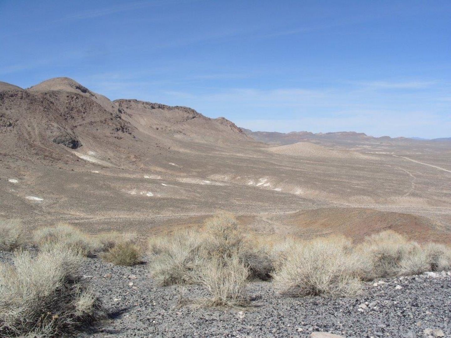 Looking northwest over Main Zone