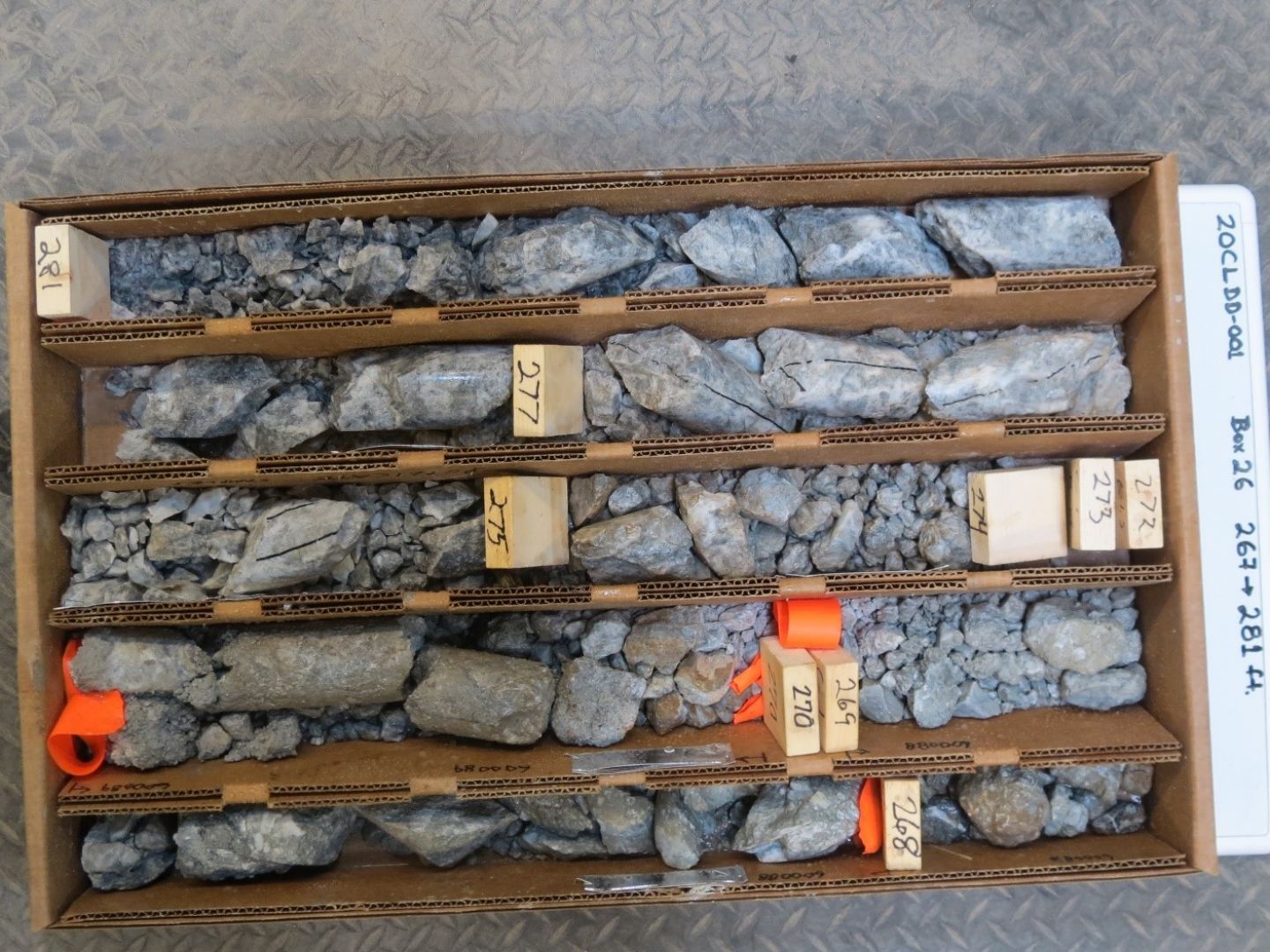 Drill Samples, Clayton Silver-Gold Project, Nevada