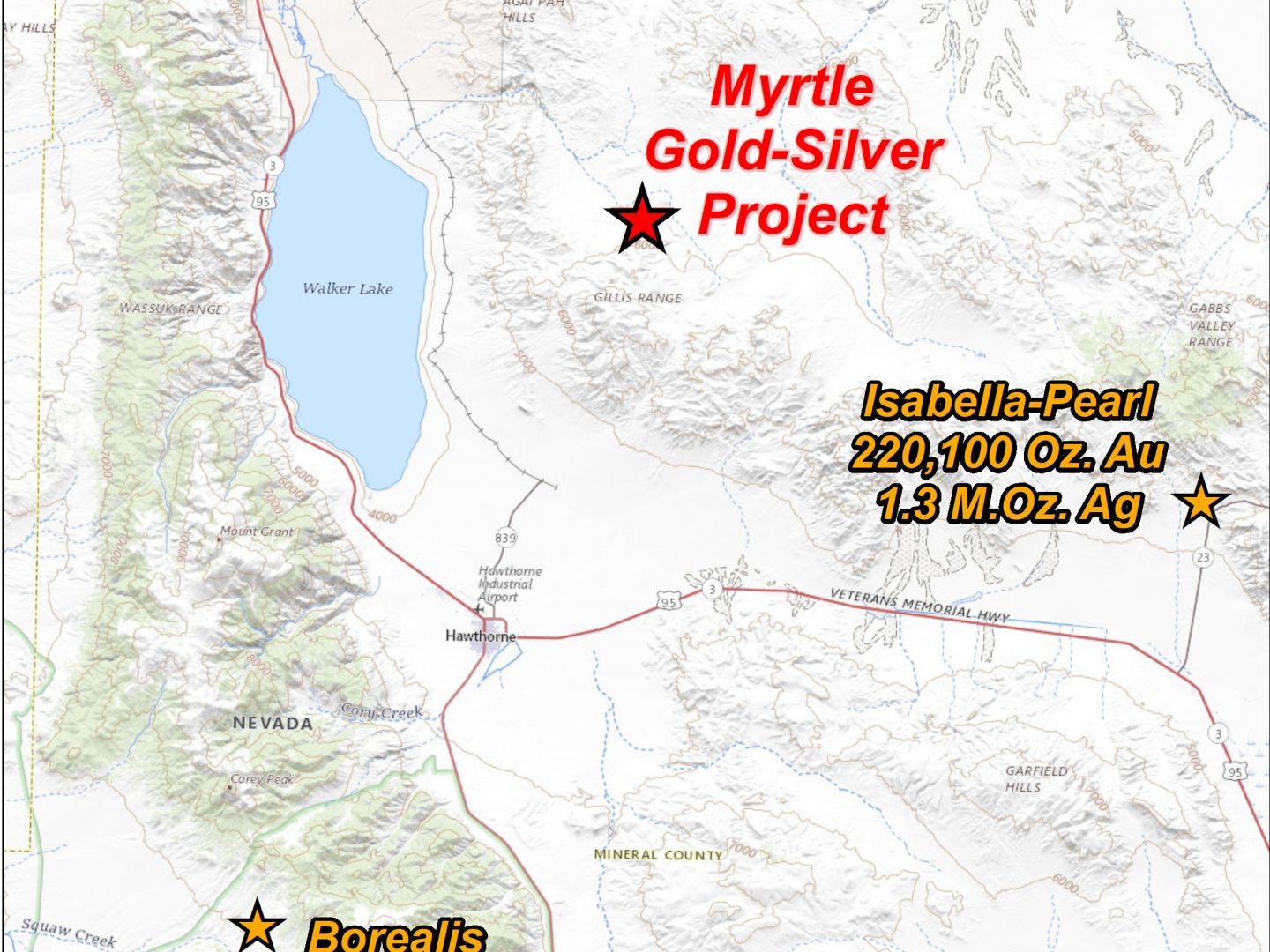 Myrtle Project Location Plan