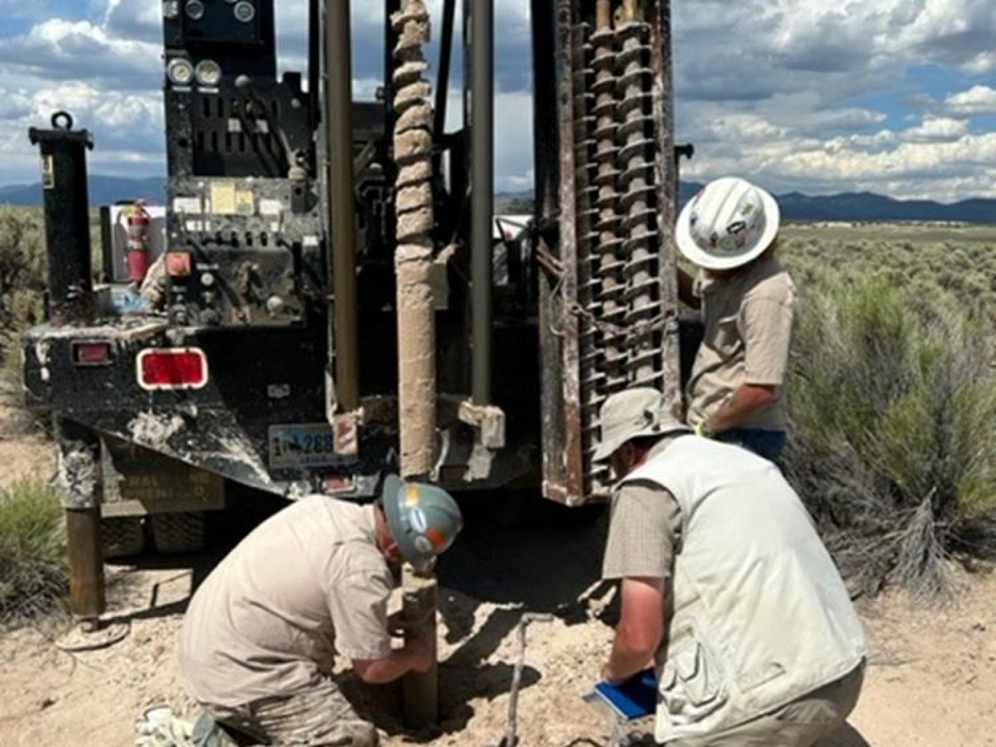 Pioche Drill Campaign Summer 2023 - Sample recovery