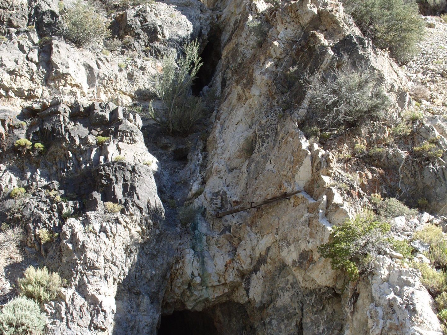 Stockwork Adjacent to Chihuahua Adit at Bay State Mine