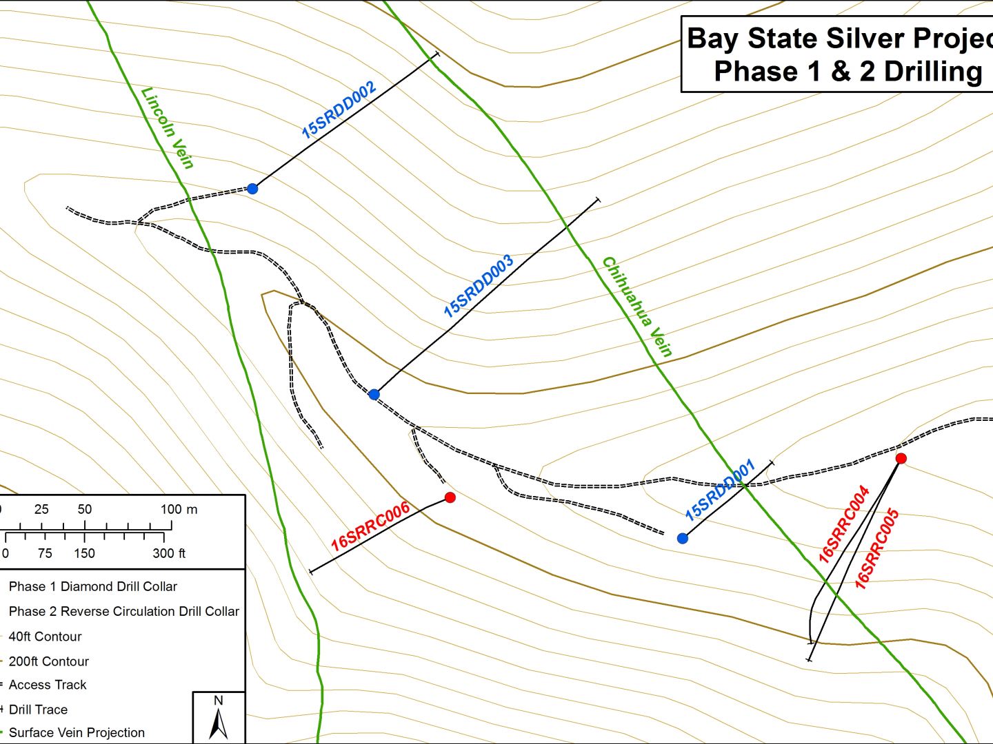 2016 Drill Plan - Bay State Silver Project