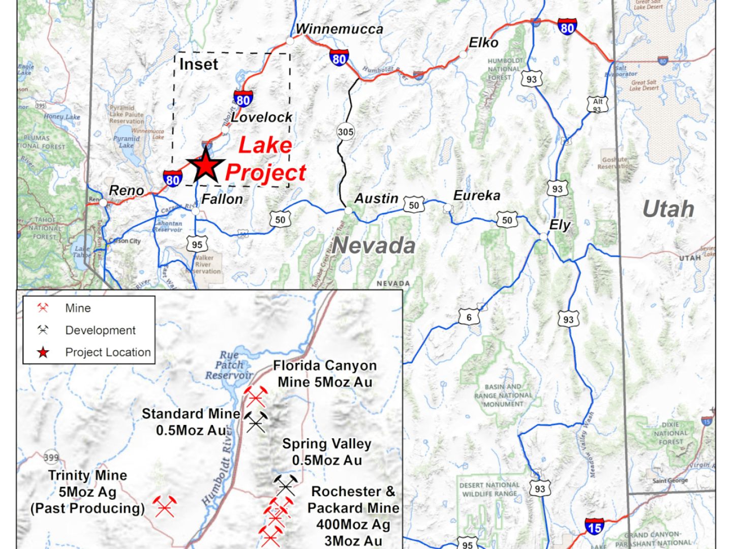 Lake Project - Location Plan