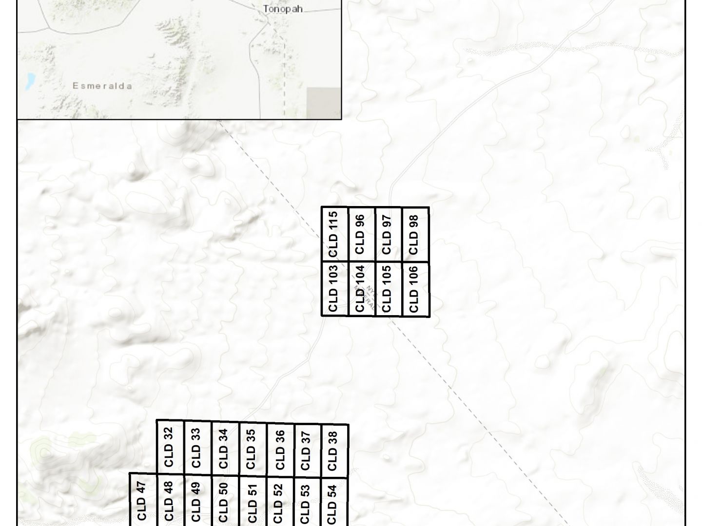 County Line Location Plan