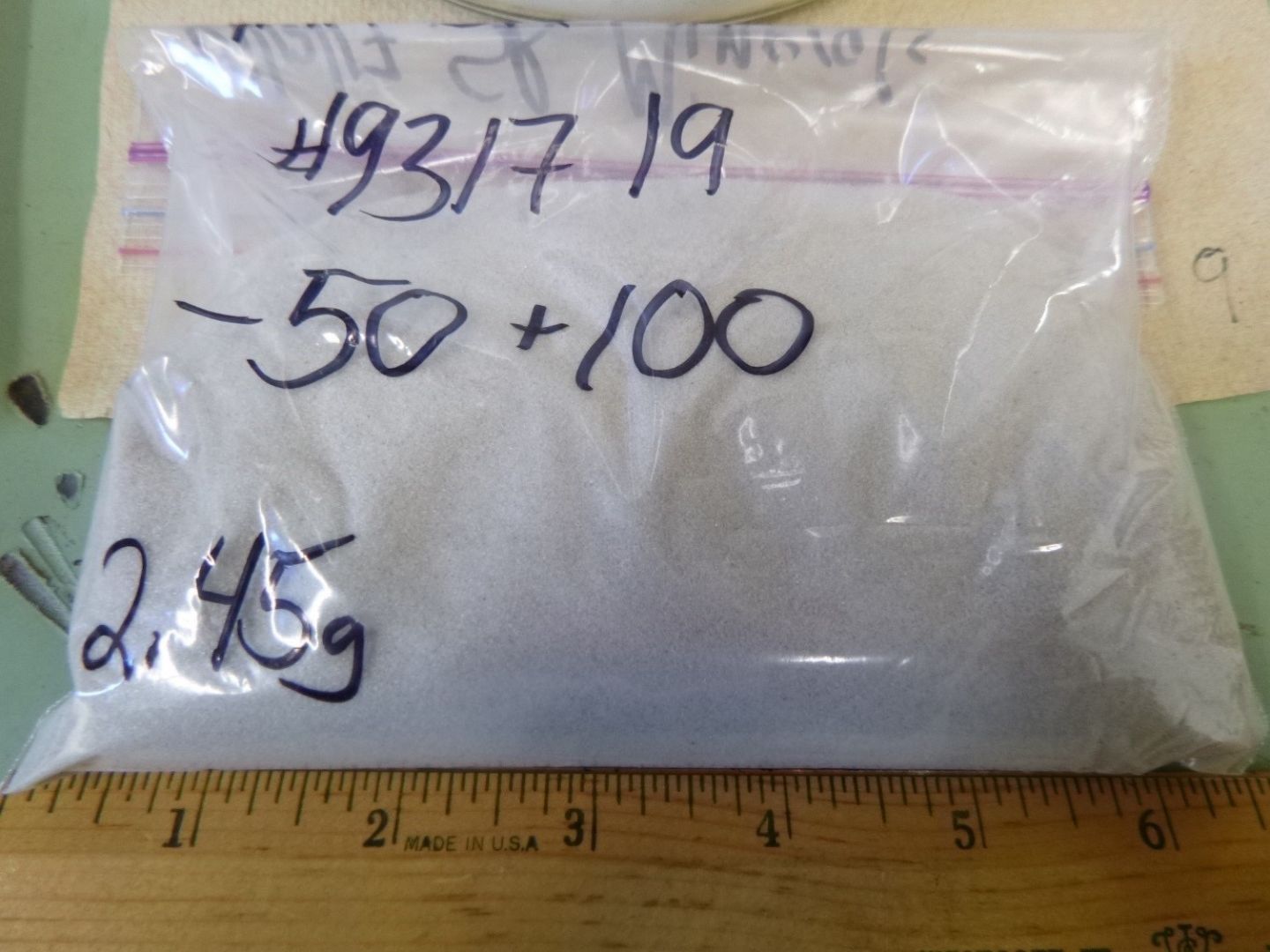 Raw unexpanded (sized) perlite Sample 931719 from CS Project